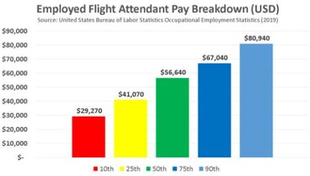 Flight Attendant Salaries: Soaring to New Heights with a Rewarding Salary in the Aviation Field