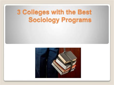 Understanding Human Behavior: Sociology Programs at US Universities
